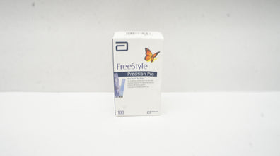 Abbott 71284-70 FreeStyle Precision Pro Blood Glucose Test Strips (x)-Box of 100
